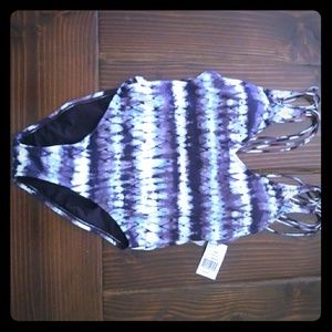 NWT Strappy one piece suit!